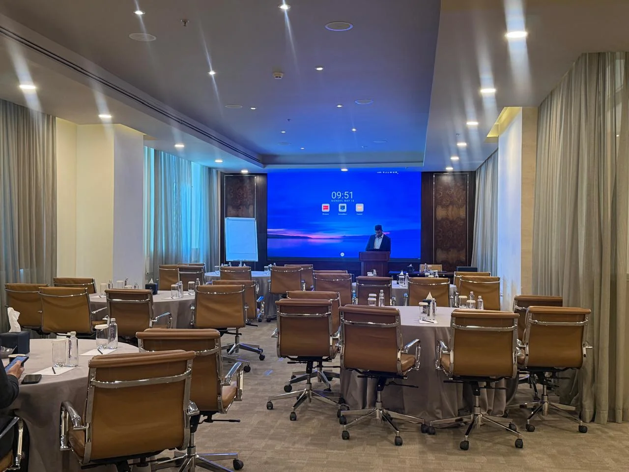 Branded conference room